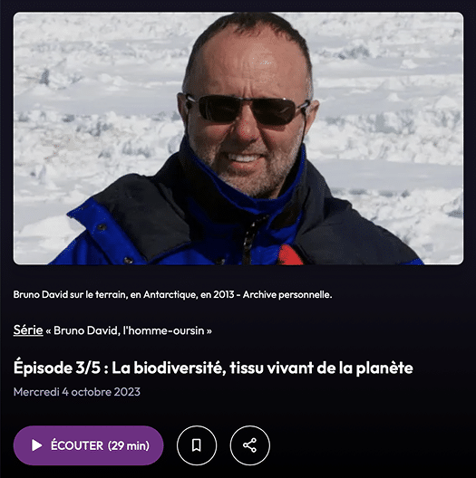Couverture podcast : La biodiversité, tissu vivant de la planète