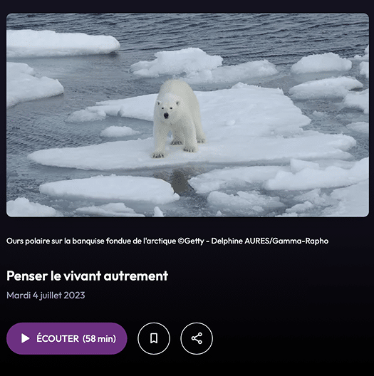 Couverture podcast : Penser le vivant autrement